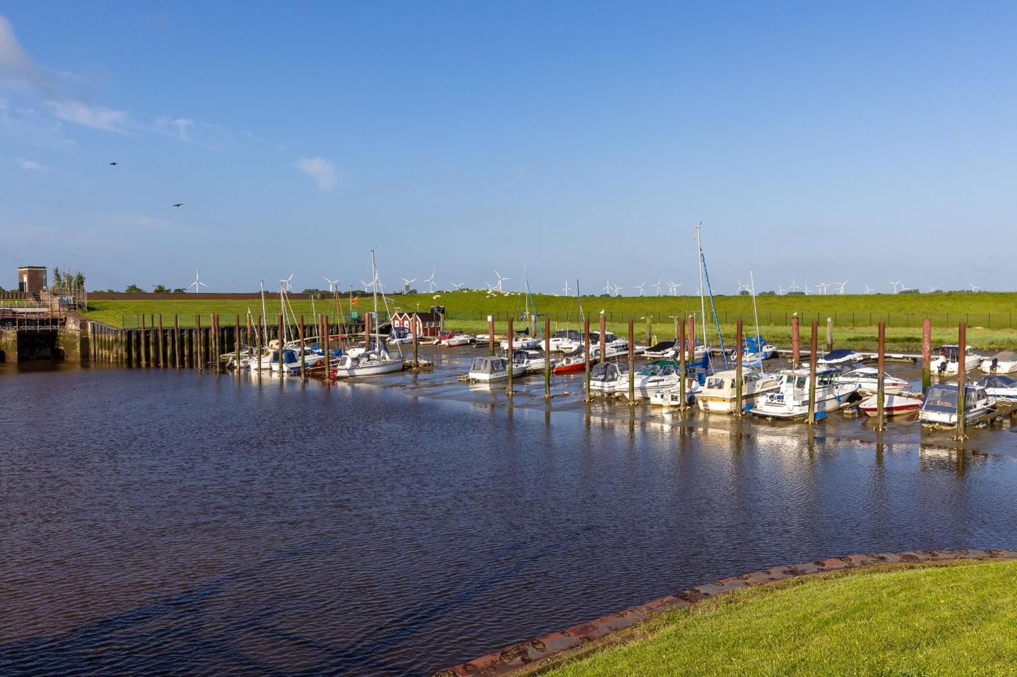 Ferienhaus Liegeplatz Dangast Bagian luar foto